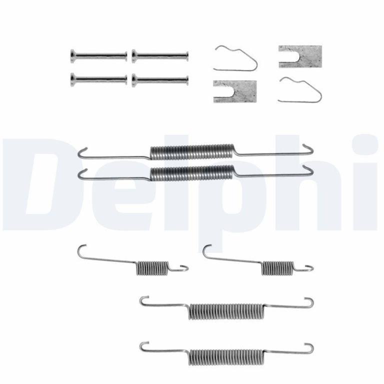 Kit d'accessoires pour mâchoire de frein à tambour DELPHI LY1169