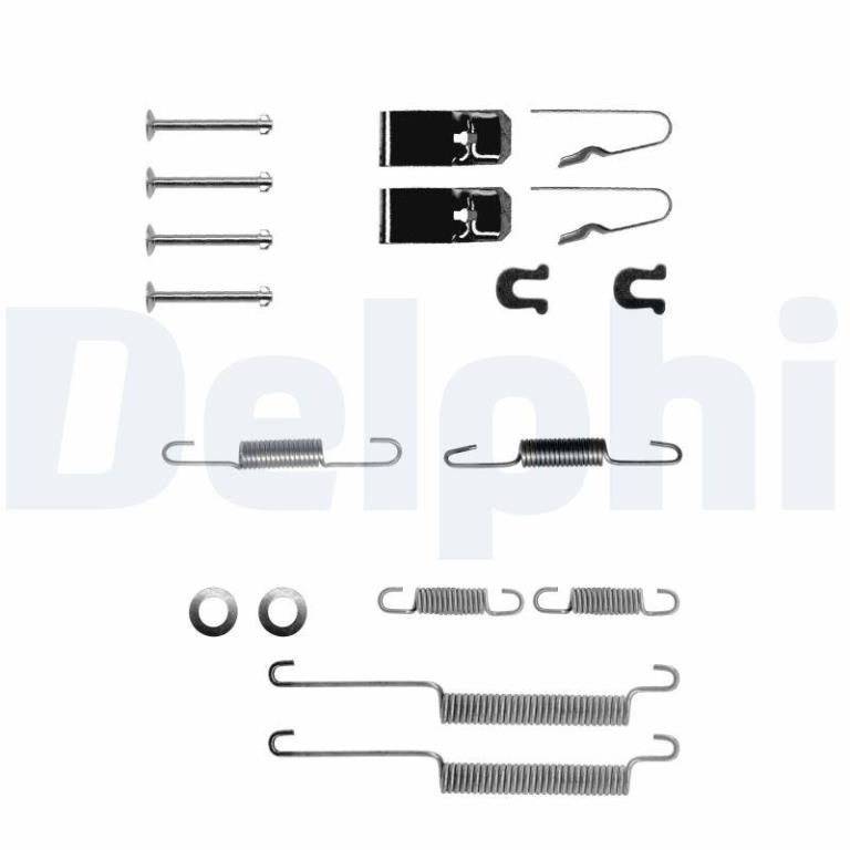 Juego de accesorios, zapatas de freno DELPHI ref. LY1173