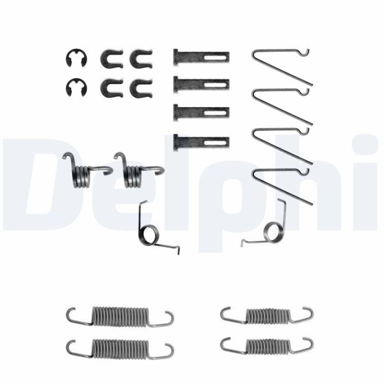 Juego de accesorios, zapatas de freno DELPHI ref. LY1193