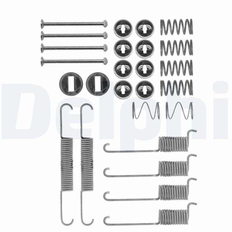 Juego de accesorios, zapatas de freno DELPHI ref. LY1197