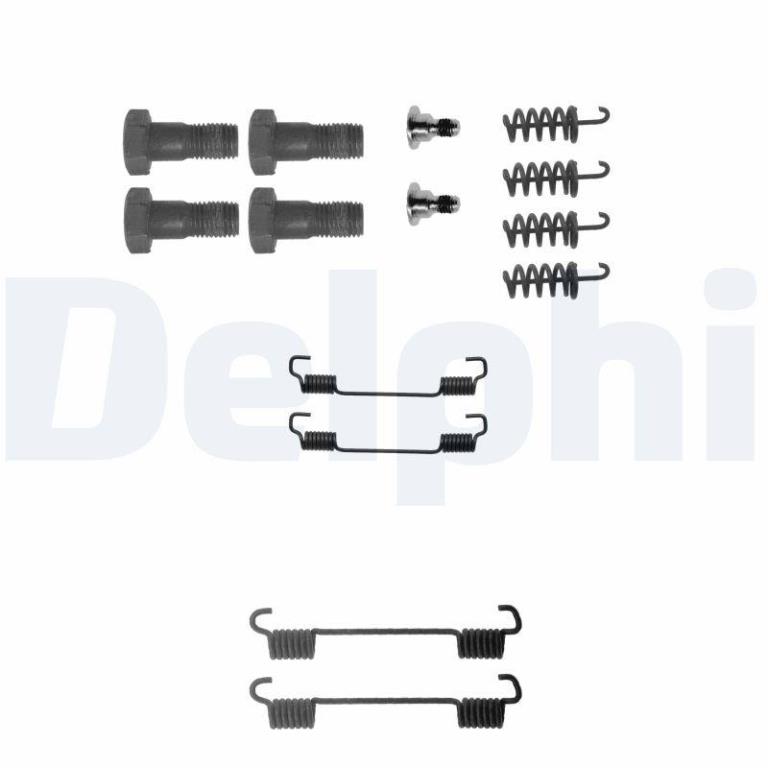 Kit d'accessoires pour mâchoire de frein à tambour DELPHI ref. LY1198