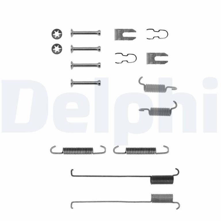 Juego de accesorios, zapatas de freno DELPHI ref. LY1214