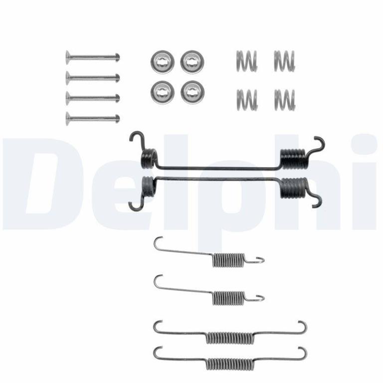 Kit d'accessoires pour mâchoire de frein à tambour DELPHI LY1216