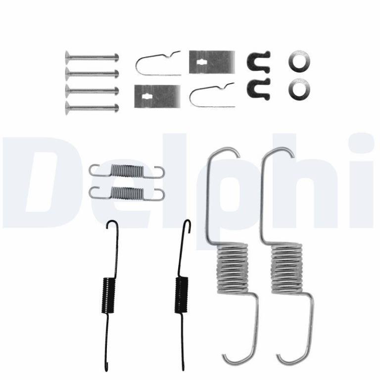 Kit d'accessoires pour mâchoire de frein à tambour DELPHI ref. LY1218