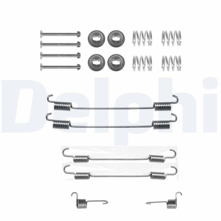 Juego de accesorios, zapatas de freno DELPHI ref. LY1225