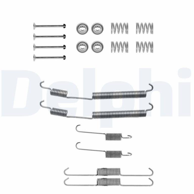 Kit d'accessoires pour mâchoire de frein à tambour DELPHI ref. LY1228