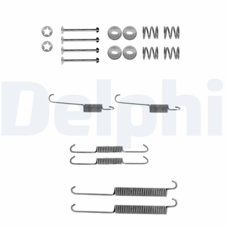 Juego de accesorios, zapatas de freno DELPHI ref. LY1229