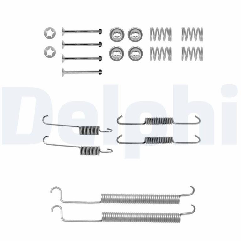 Kit d'accessoires pour mâchoire de frein à tambour DELPHI ref. LY1231