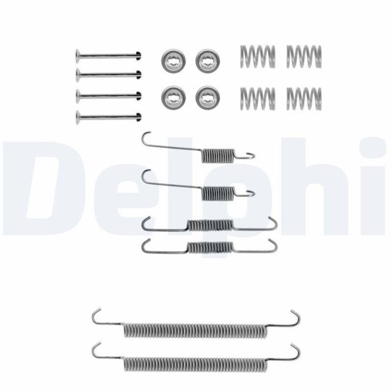 Juego de accesorios, zapatas de freno DELPHI ref. LY1232