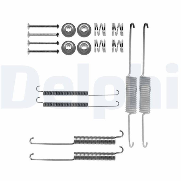 Juego de accesorios, zapatas de freno DELPHI ref. LY1233
