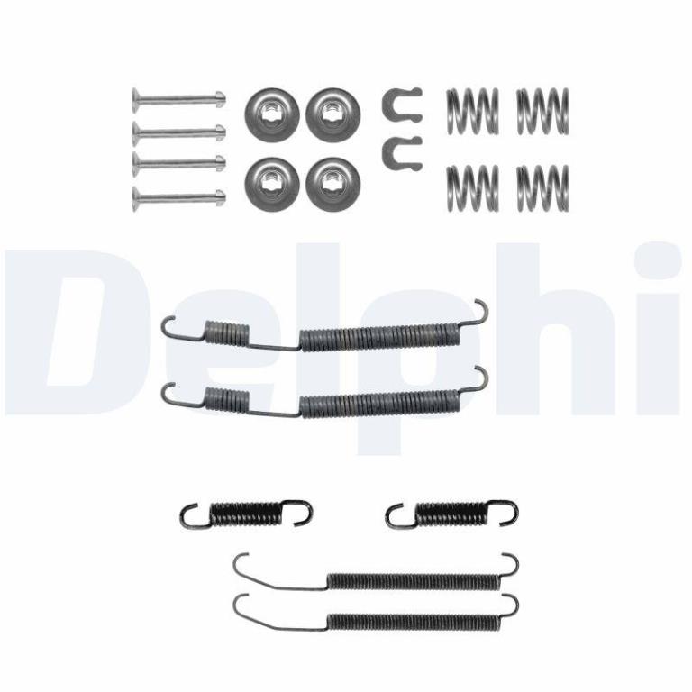 Kit d'accessoires pour mâchoire de frein à tambour DELPHI ref. LY1235