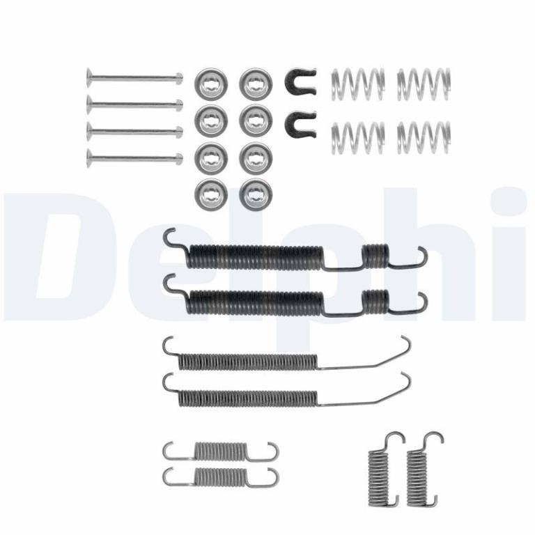 Kit d'accessoires pour mâchoire de frein à tambour DELPHI ref. LY1237