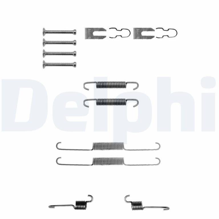 Kit d'accessoires pour mâchoire de frein à tambour DELPHI LY1238