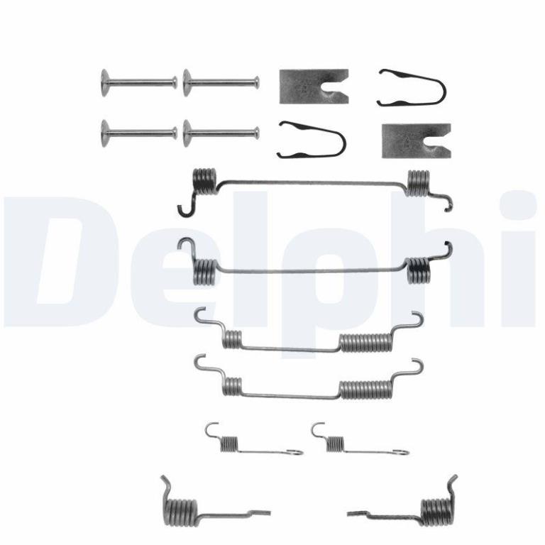 Kit d'accessoires pour mâchoire de frein à tambour DELPHI ref. LY1239