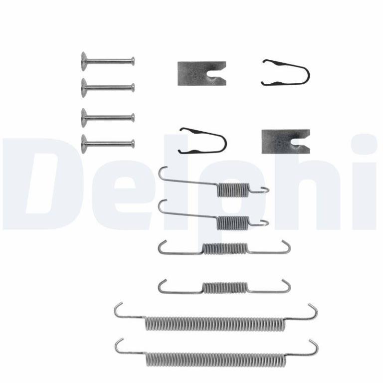 Juego de accesorios, zapatas de freno DELPHI ref. LY1255
