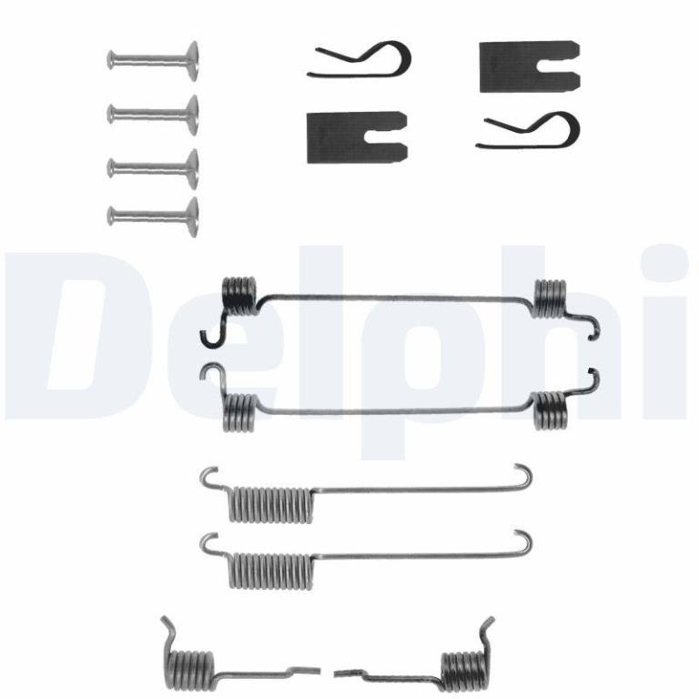 Juego de accesorios, zapatas de freno DELPHI ref. LY1256