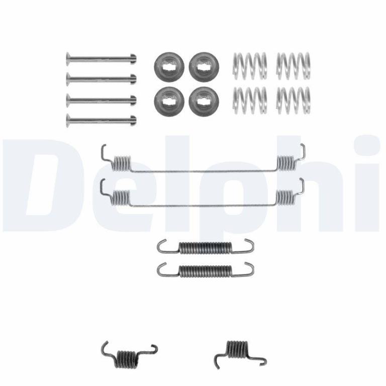 Juego de accesorios, zapatas de freno DELPHI ref. LY1261
