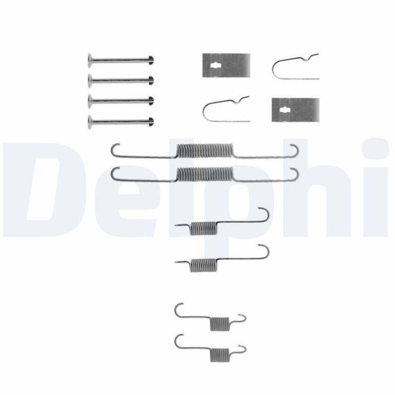 Juego de accesorios, zapatas de freno DELPHI ref. LY1266