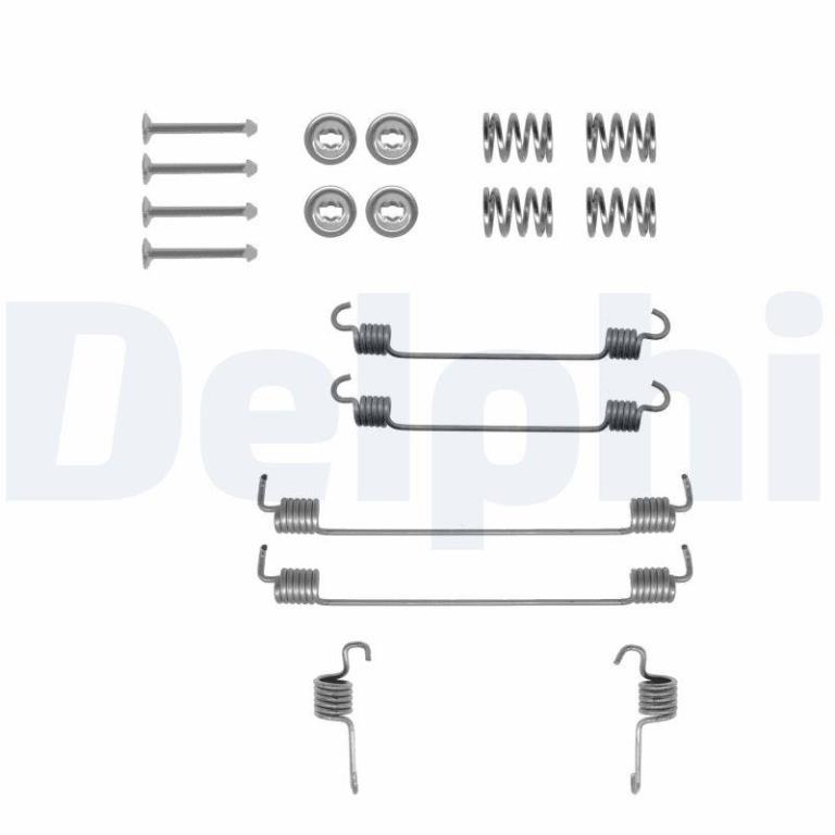 Juego de accesorios, zapatas de freno DELPHI ref. LY1268
