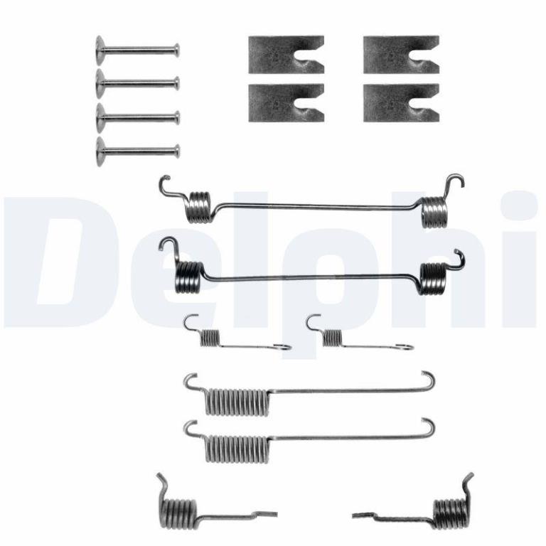 Kit d'accessoires pour mâchoire de frein à tambour DELPHI LY1274