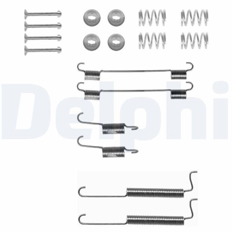 Juego de accesorios, zapatas de freno DELPHI ref. LY1292