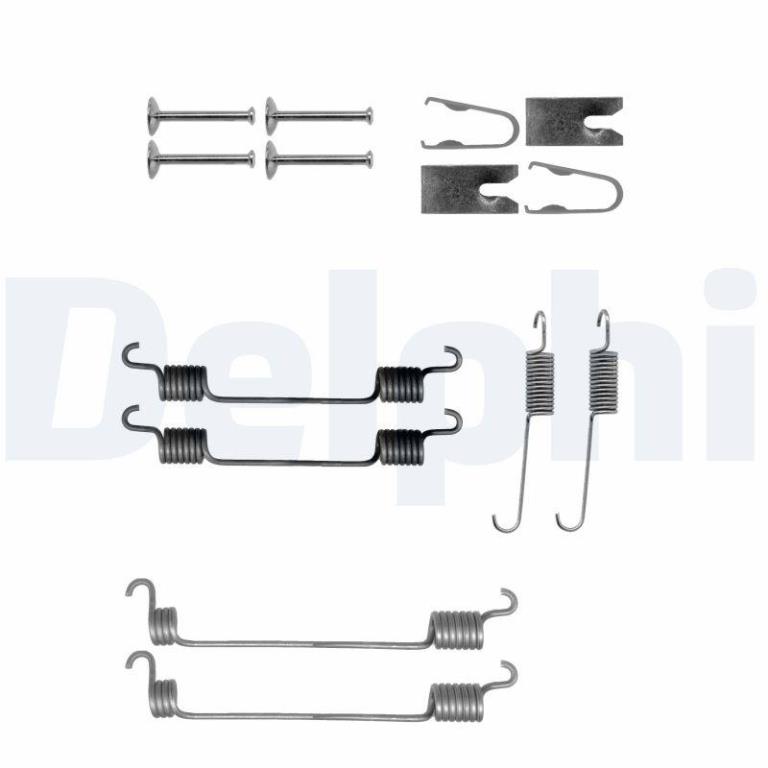 Juego de accesorios, zapatas de freno DELPHI ref. LY1293