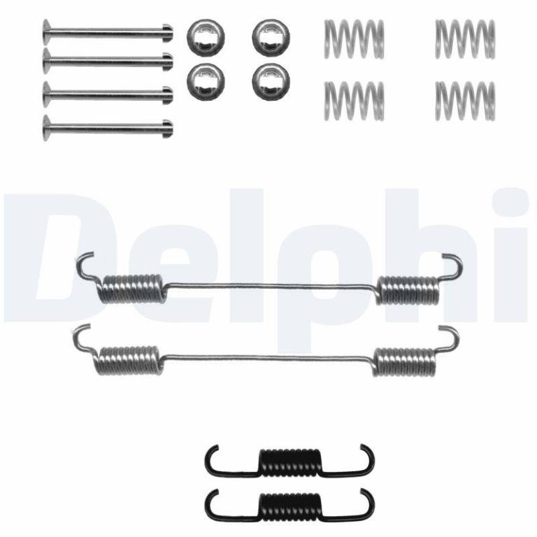 Kit d'accessoires pour mâchoire de frein à tambour DELPHI ref. LY1301