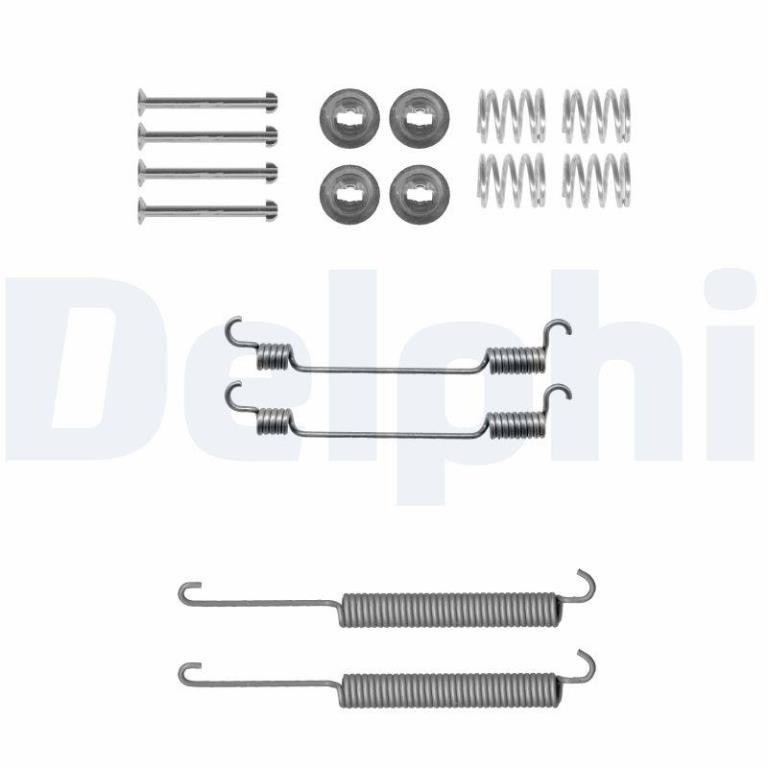 Juego de accesorios, zapatas de freno DELPHI ref. LY1302