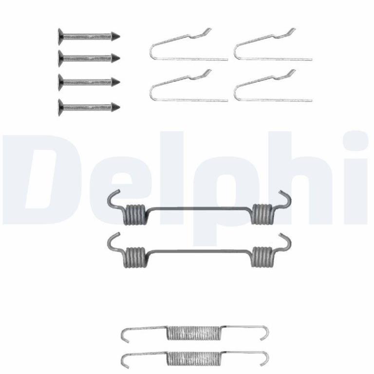 Juego de accesorios, zapatas de freno DELPHI ref. LY1306