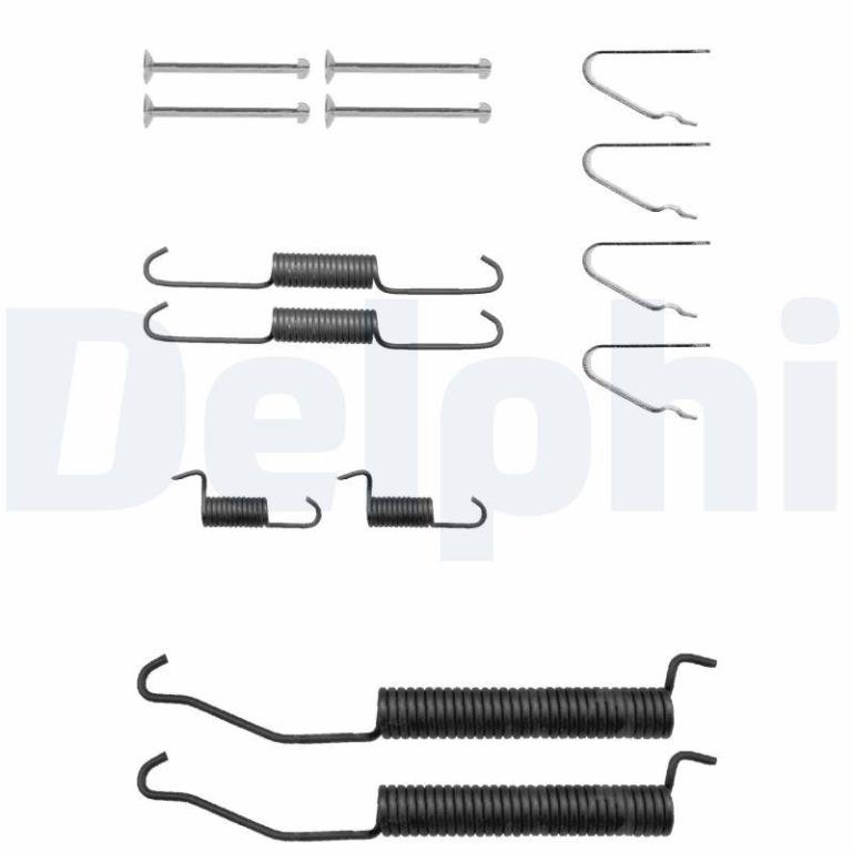 Juego de accesorios, zapatas de freno DELPHI ref. LY1308
