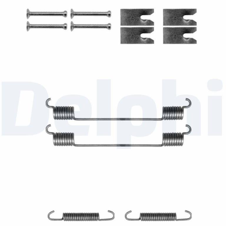 Juego de accesorios, zapatas de freno DELPHI ref. LY1310