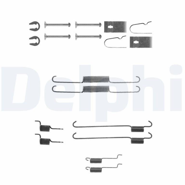 Juego de accesorios, zapatas de freno DELPHI ref. LY1311