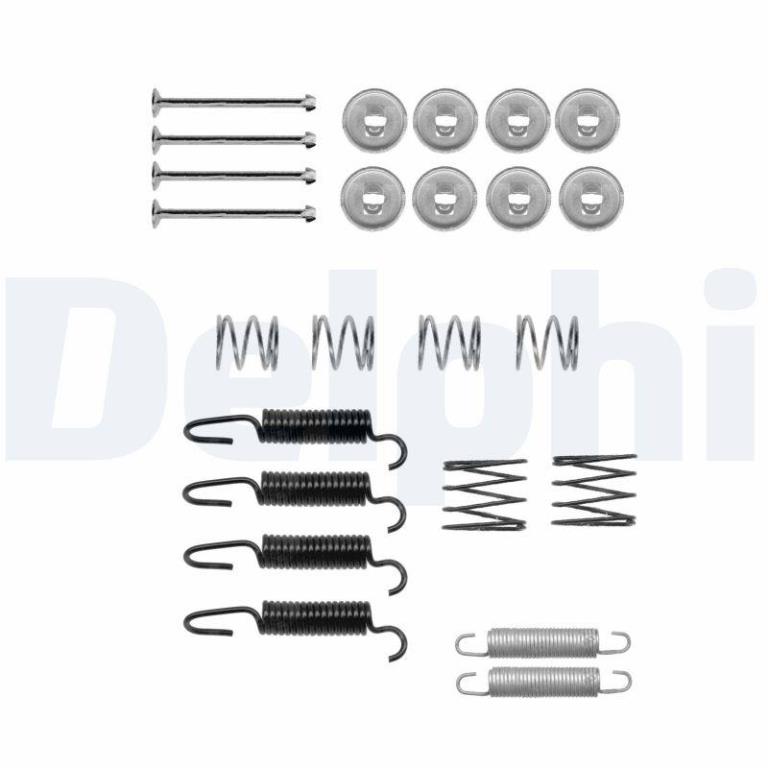 Juego de accesorios, zapatas de freno DELPHI ref. LY1312