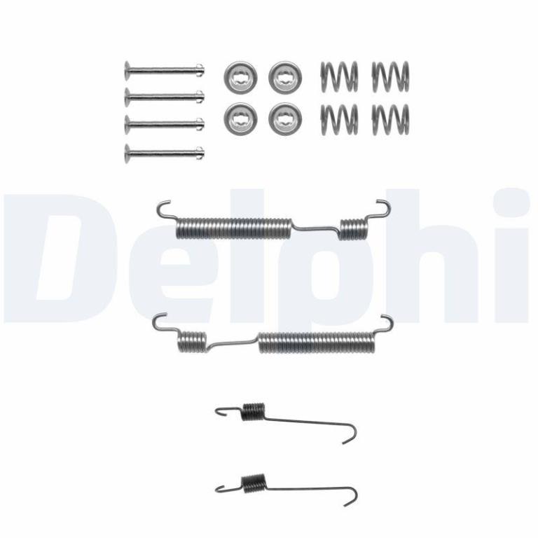 Juego de accesorios, zapatas de freno DELPHI ref. LY1316