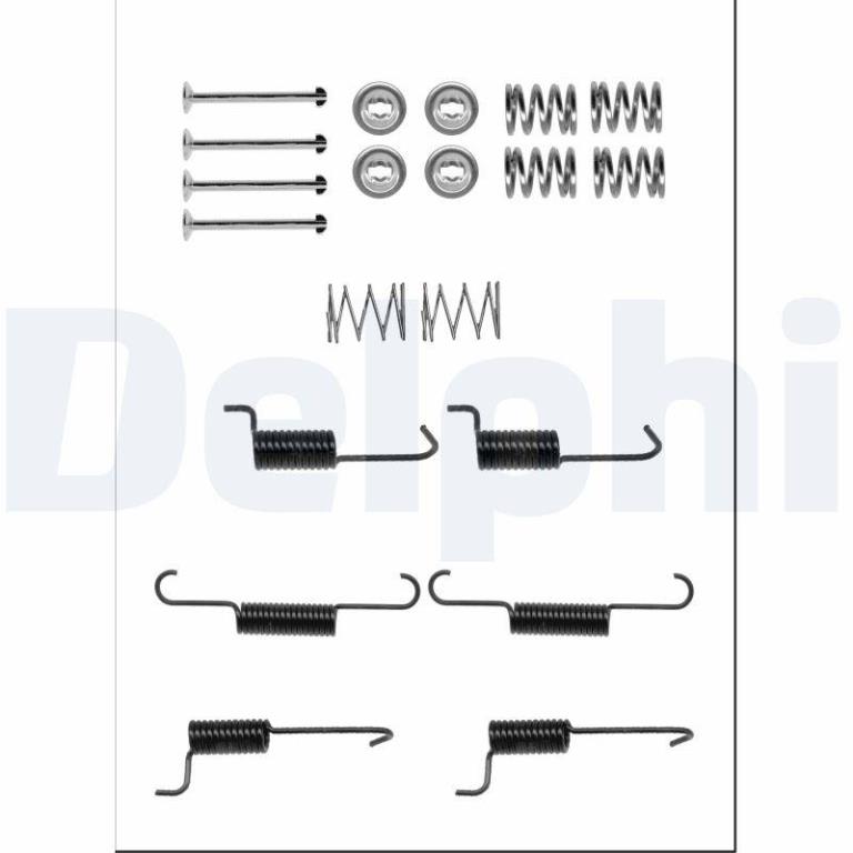 Juego de accesorios, zapatas de freno DELPHI ref. LY1317