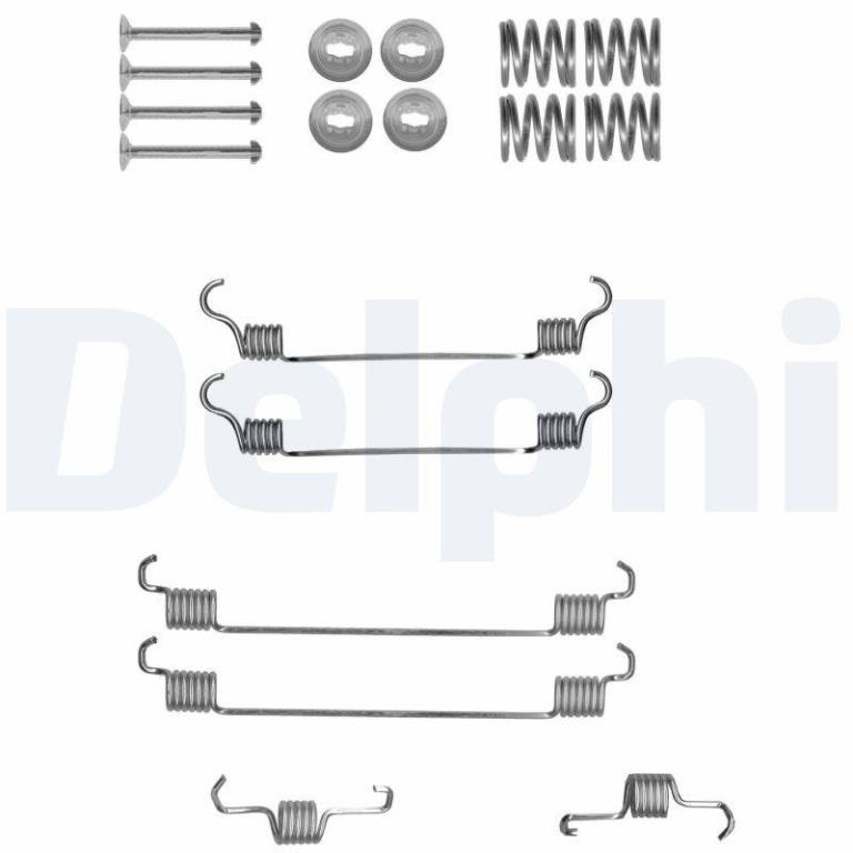 Juego de accesorios, zapatas de freno DELPHI ref. LY1321