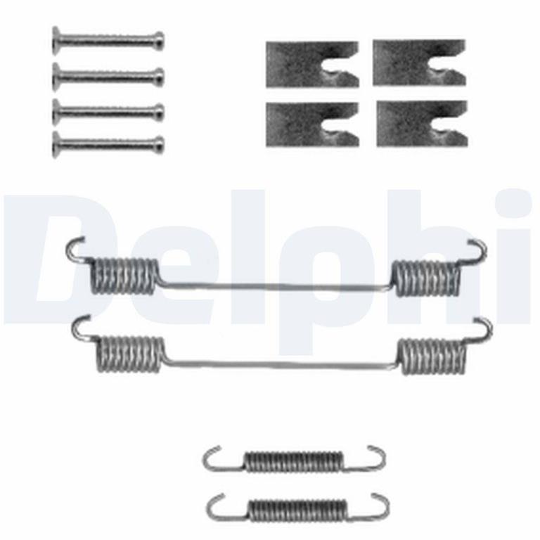 Juego de accesorios, zapatas de freno DELPHI ref. LY1327