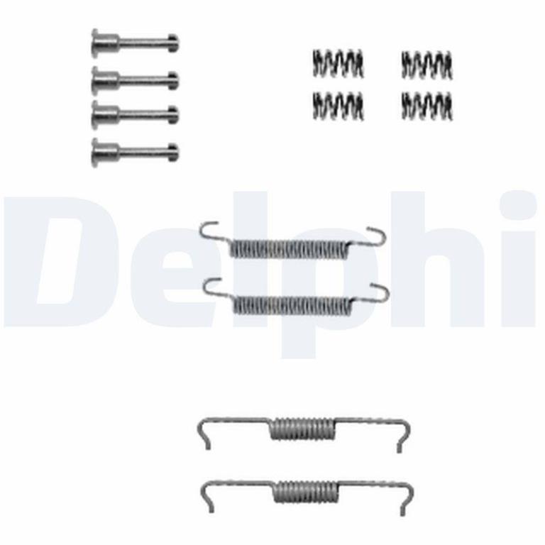 Juego de accesorios, zapatas de freno DELPHI ref. LY1330