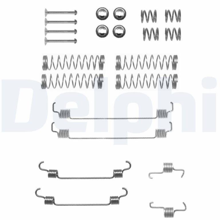 Juego de accesorios, zapatas de freno DELPHI ref. LY1331
