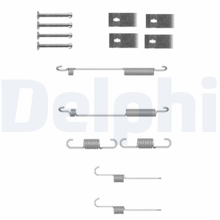 Juego de accesorios, zapatas de freno DELPHI ref. LY1332
