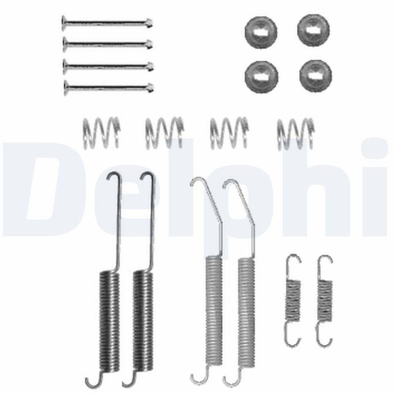 Kit d'accessoires pour mâchoire de frein à tambour DELPHI ref. LY1334