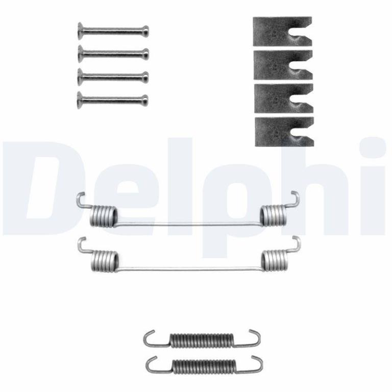 Juego de accesorios, zapatas de freno DELPHI ref. LY1335