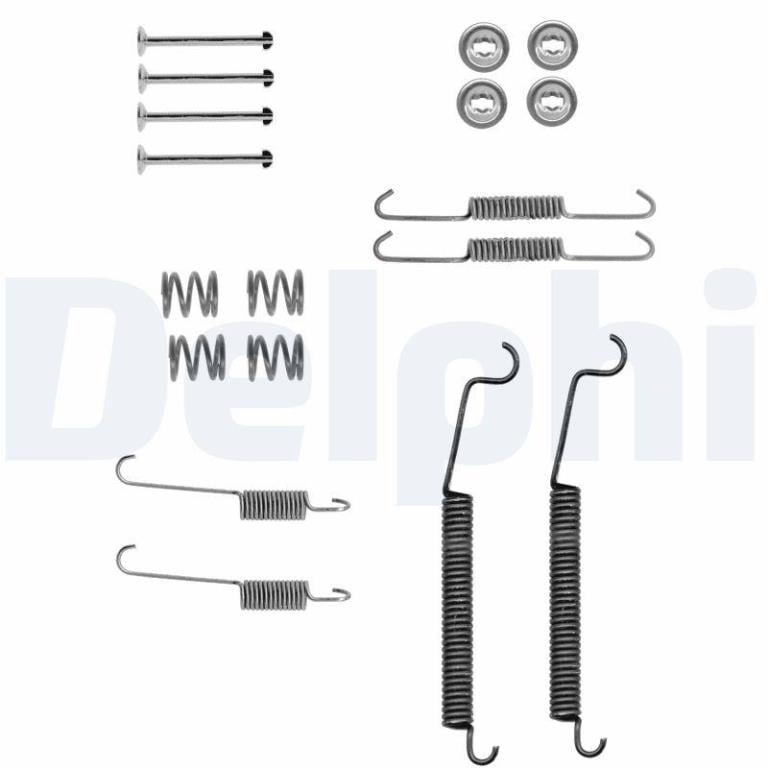 Kit d'accessoires pour plaquette de frein à disque DELPHI LY1336