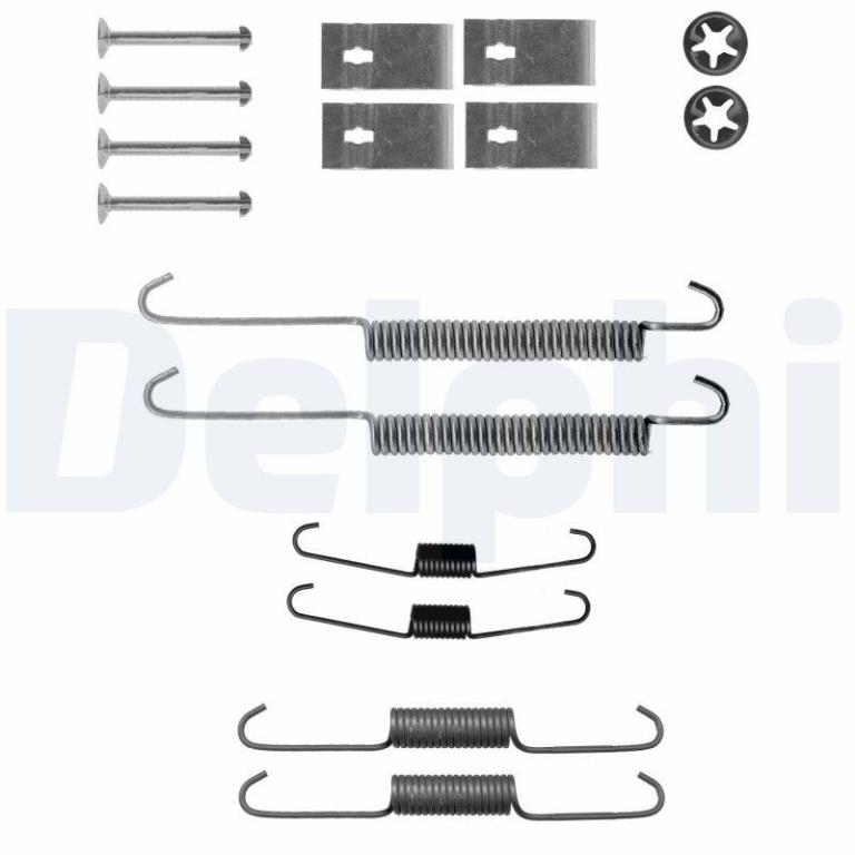 Juego de accesorios, zapatas de freno DELPHI ref. LY1337