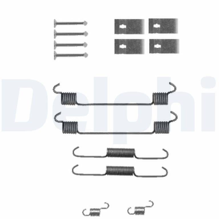 Juego de accesorios, zapatas de freno DELPHI ref. LY1340