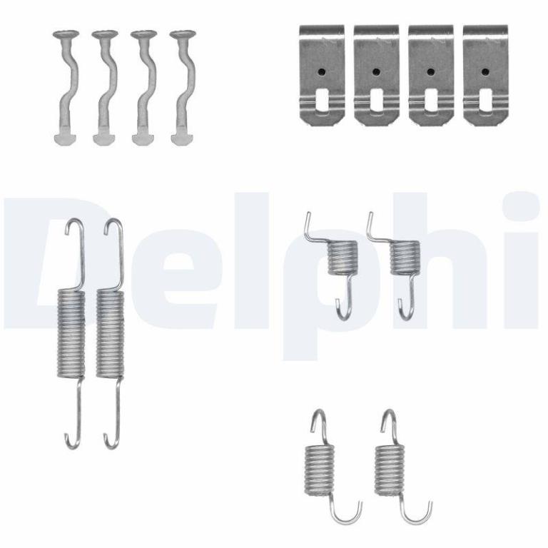 Kit acessórios tambor de comando de travão DELPHI ref. LY1351