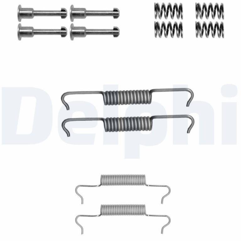 Kit d'accessoires pour mâchoire de frein à tambour DELPHI ref. LY1352