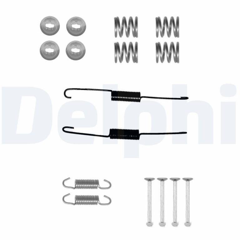 Juego de accesorios, zapatas de freno DELPHI ref. LY1353