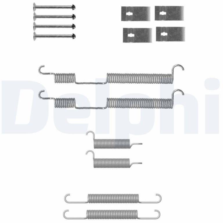 Juego de accesorios, zapatas de freno DELPHI ref. LY1355