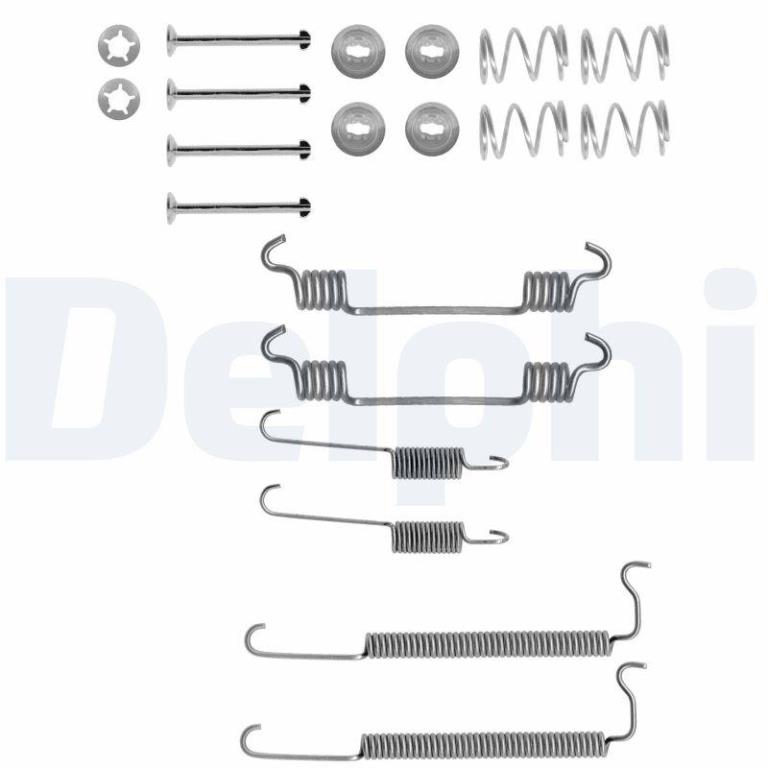 Juego de accesorios, zapatas de freno DELPHI ref. LY1357